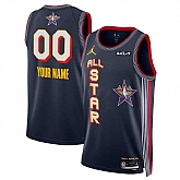 Men's 2025 All-Star Active Player Custom Navy Stitched Basketball Jersey,baseball caps,new era cap wholesale,wholesale hats